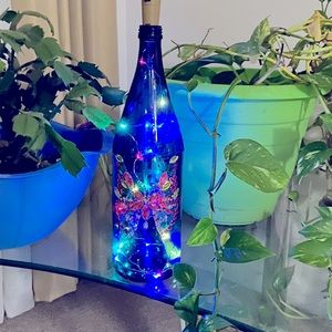 Decorative wine bottles